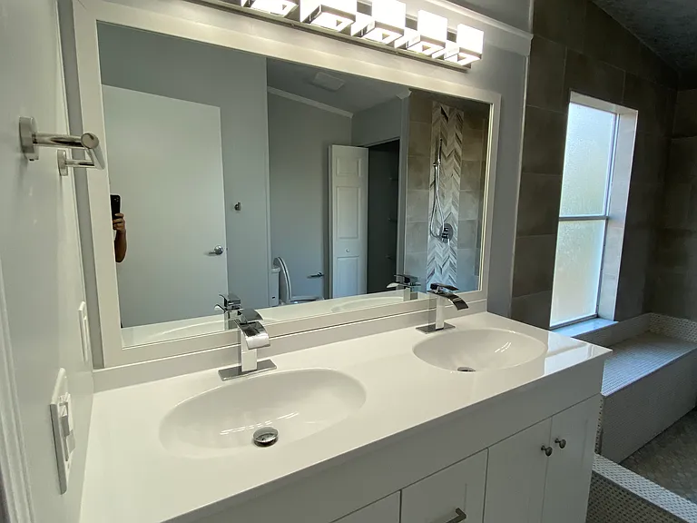 Master bathroom