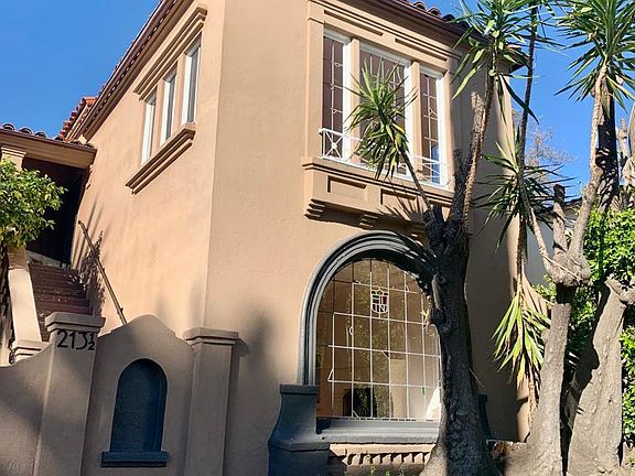 front of the building