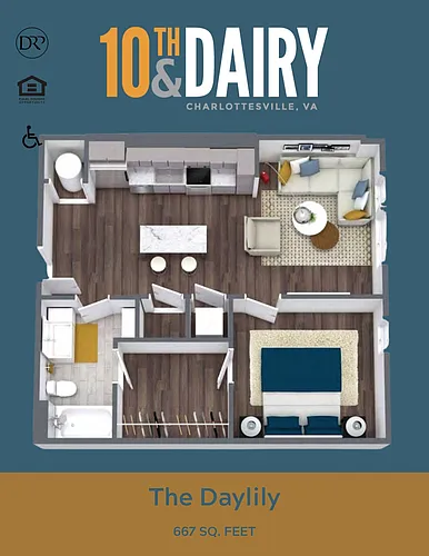 Floor plan The Daylily