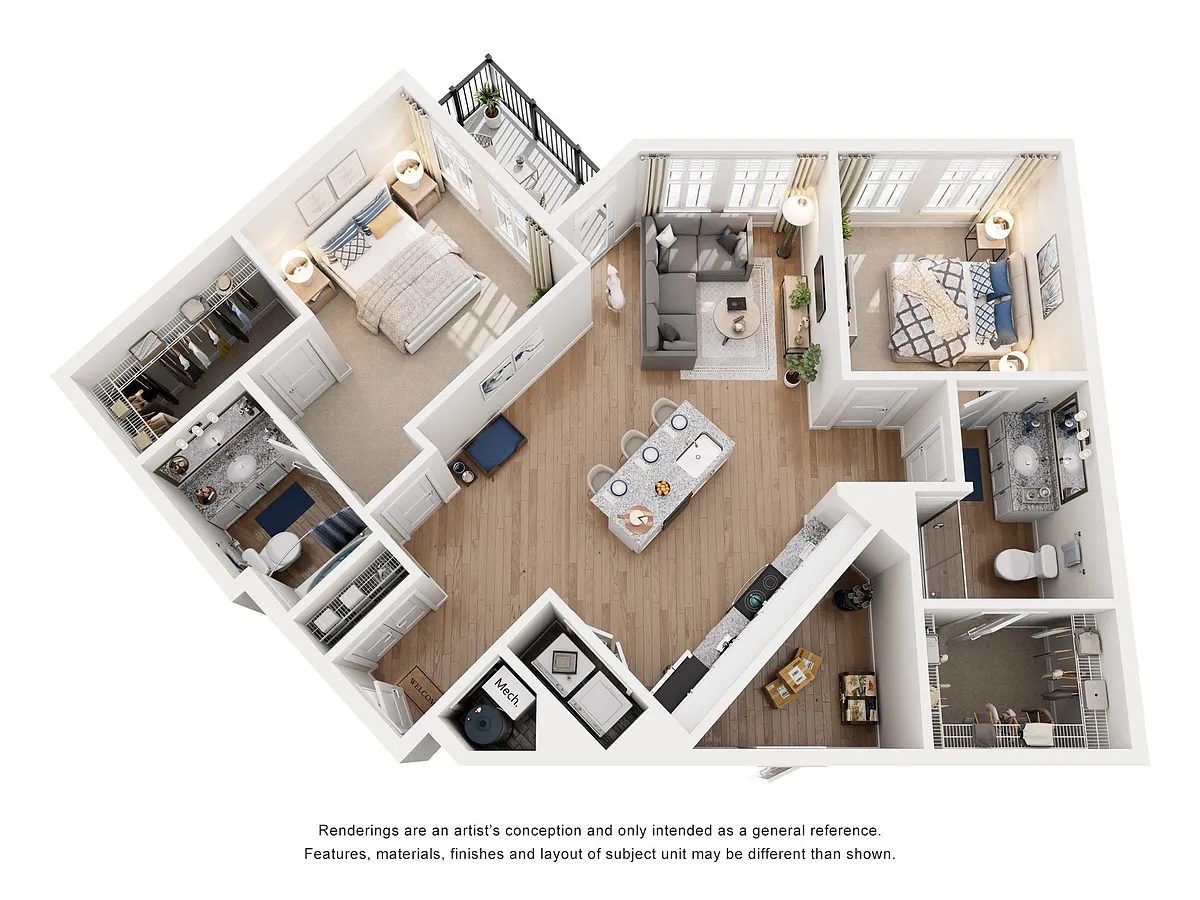 Floor plan Luckie