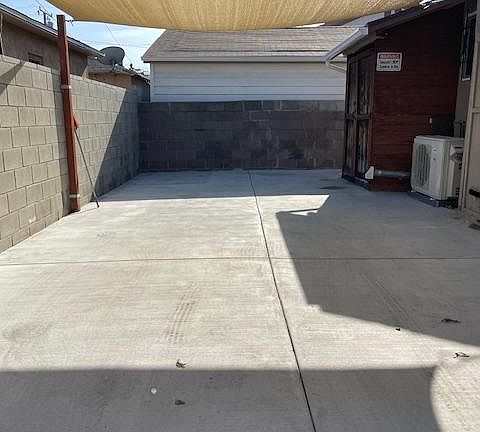 Back yard or parking space