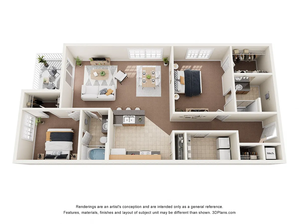 Floor plan Sunflower