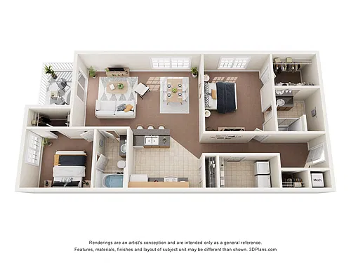 Floor plan Sunflower