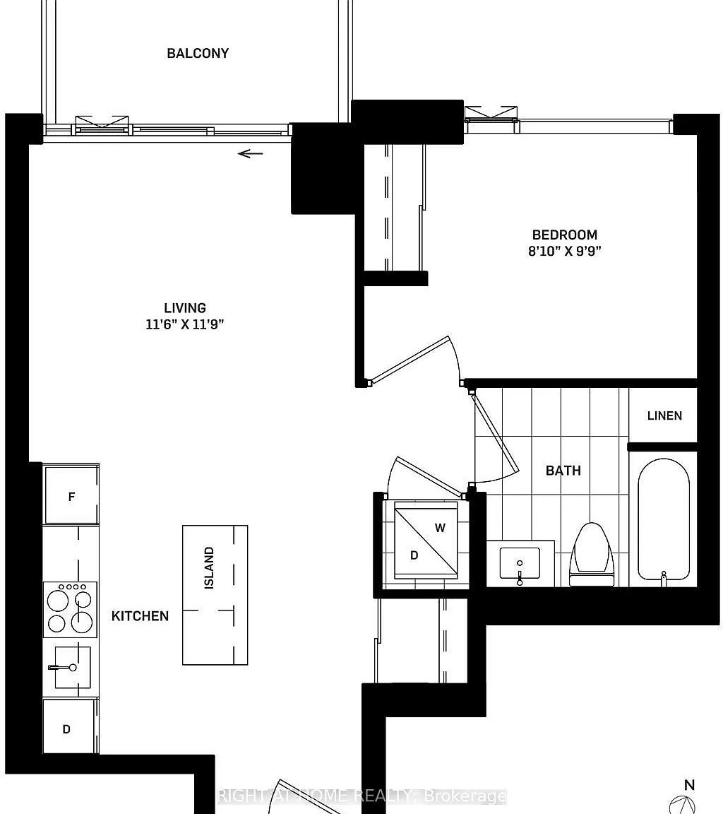 1 bed, $2,300 — Photo 2
