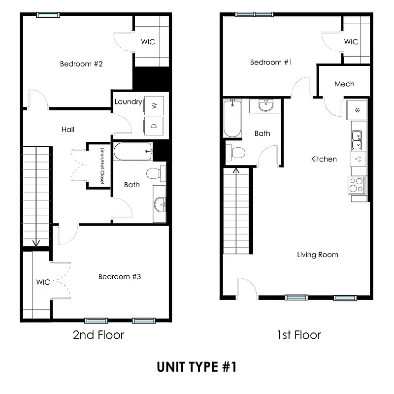 Floor plan 3 Bedroom