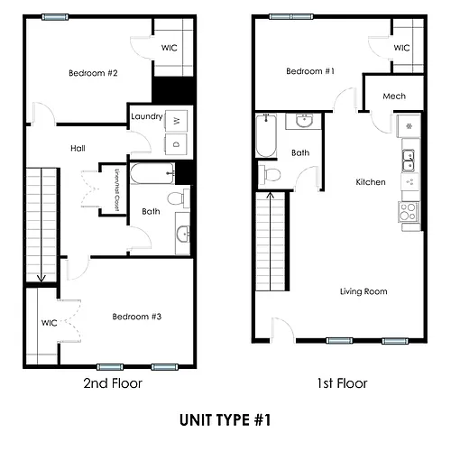 Floor plan 3 Bedroom