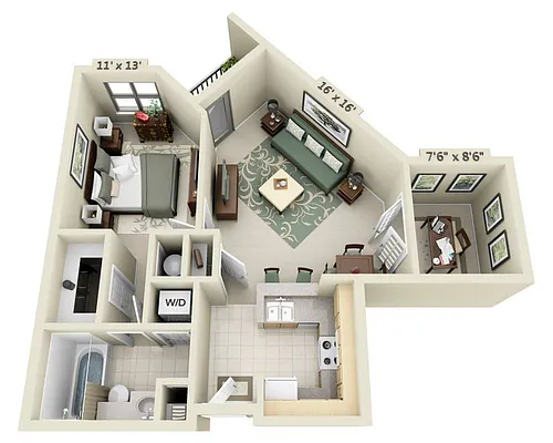 Floor plan A1AD