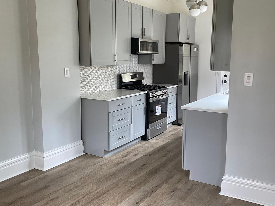 Living room to kitchen.