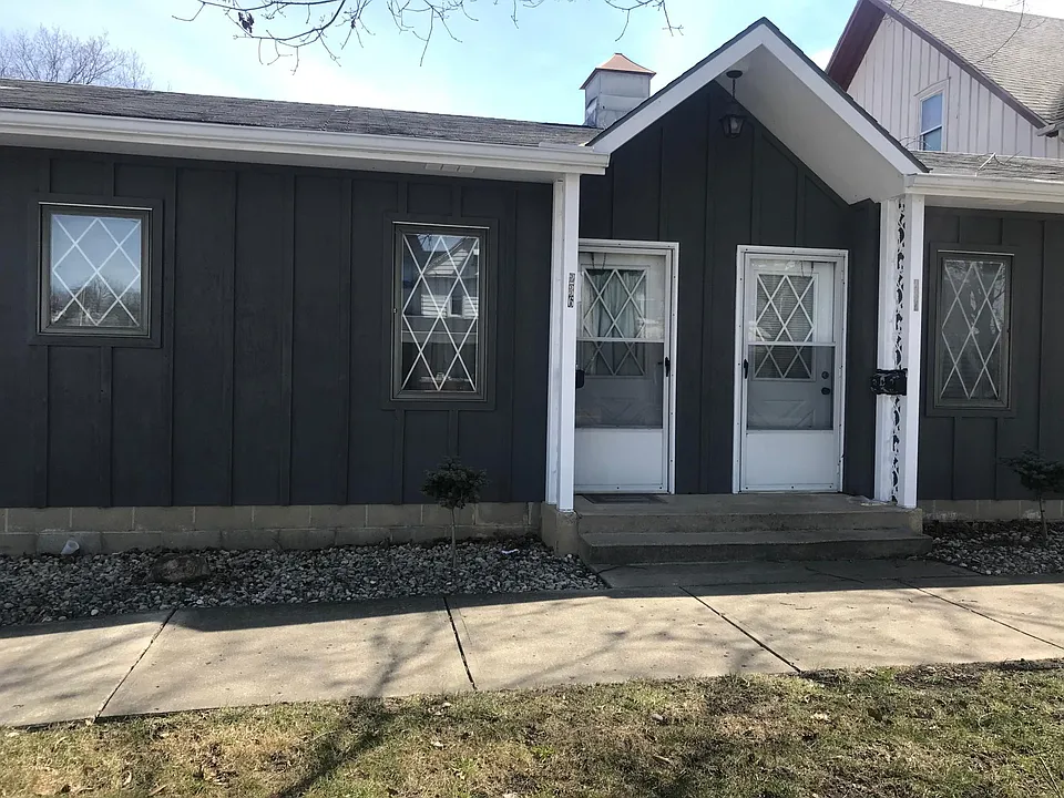 Front of Building, Unit door is on the right hand side