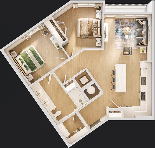 Floor plan 2E