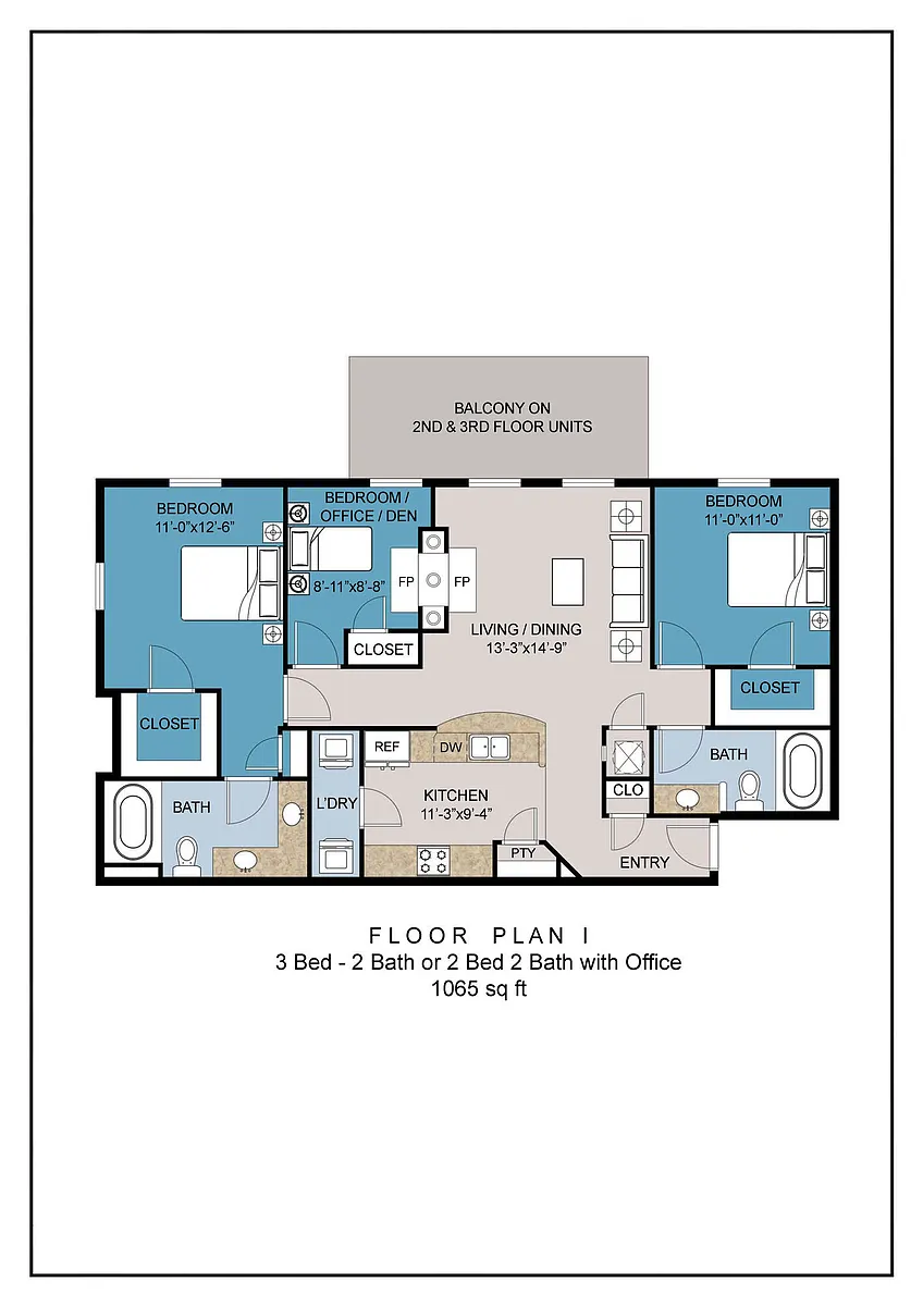 Floor plan I