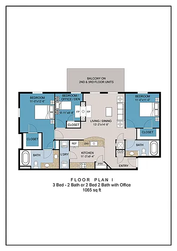 Floor plan I