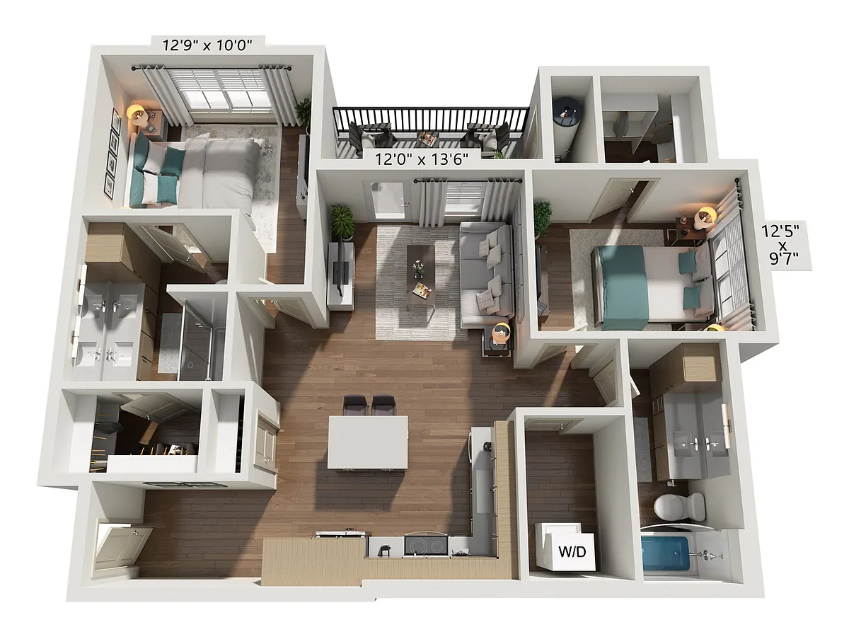 Floor plan B1
