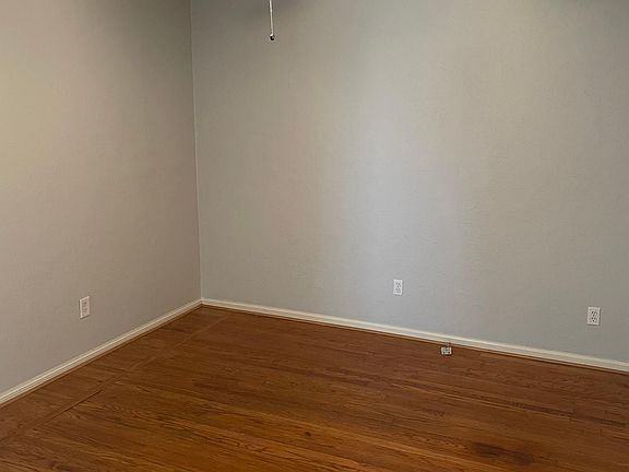 bedroom off of living room