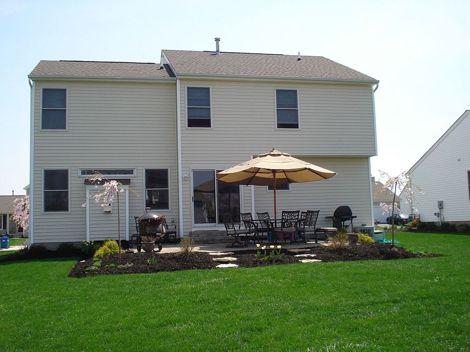 Paver patio, beautiful landscaping