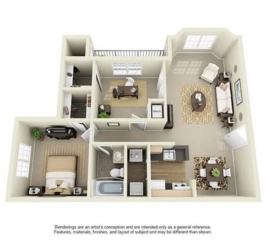 Floor plan KENSINGTON