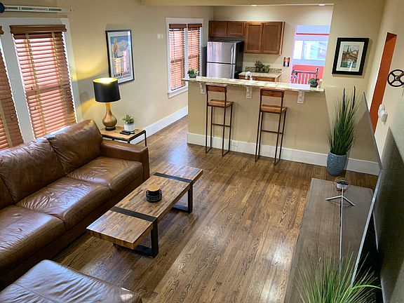 Living room from the front