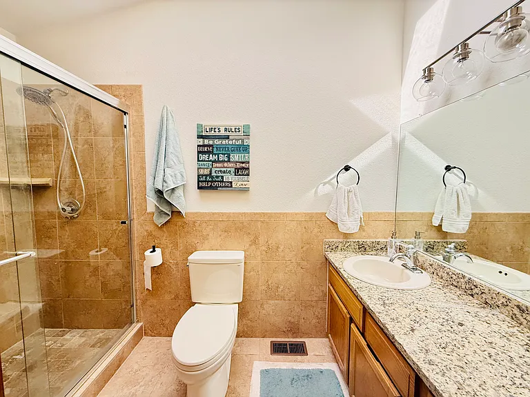 Master bathroom