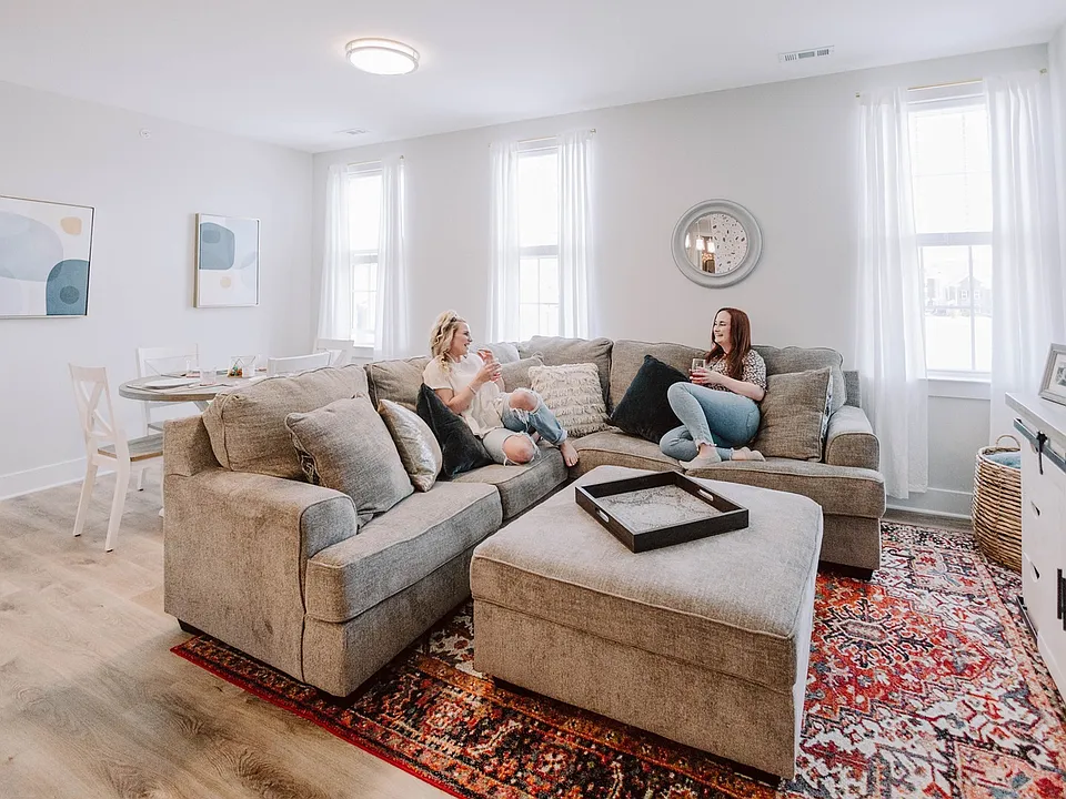 Spacious living room