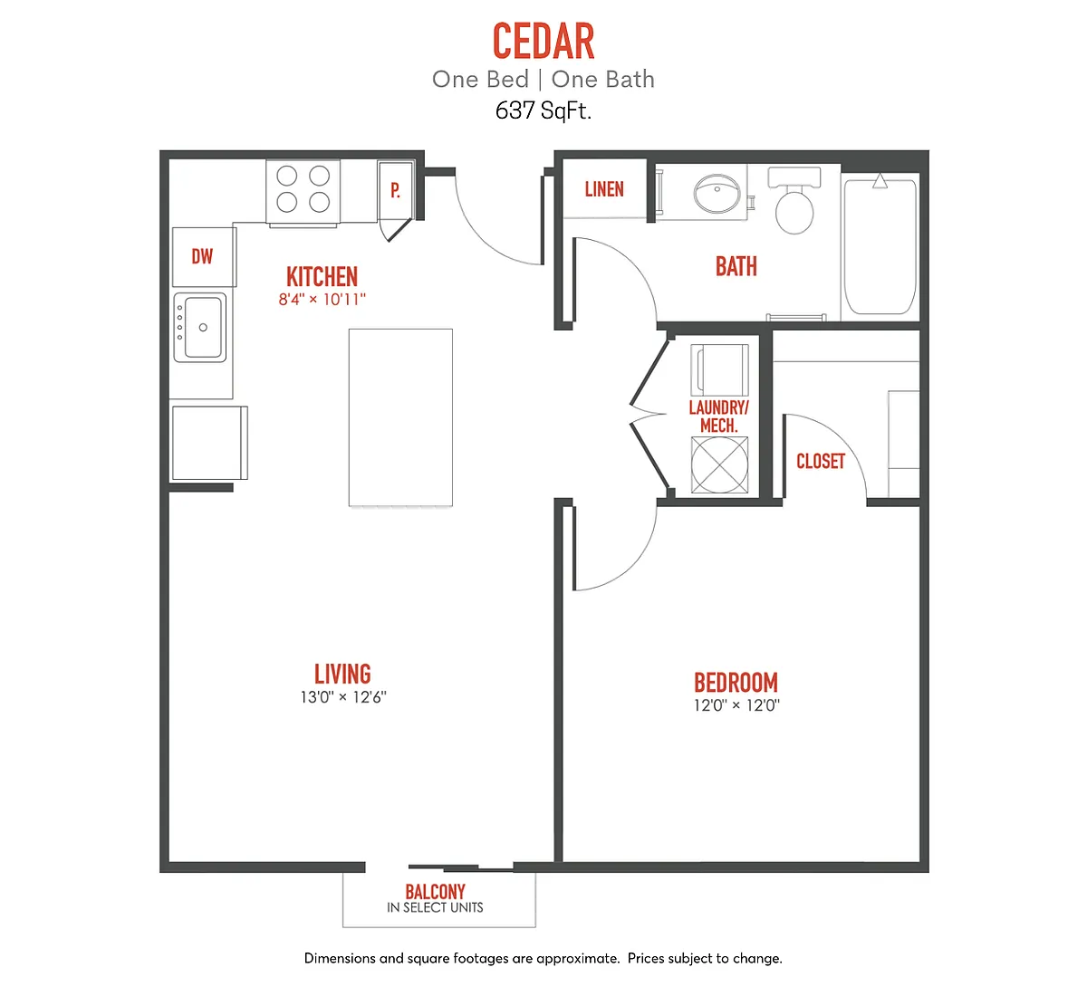 Floor plan Cedar