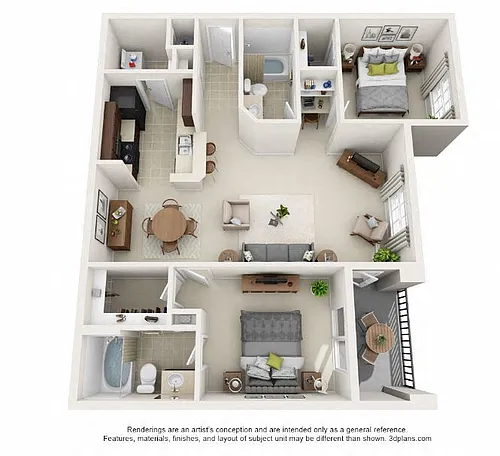 Floor plan B2A