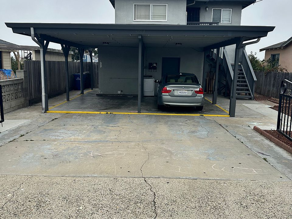 Apartment is upstairs