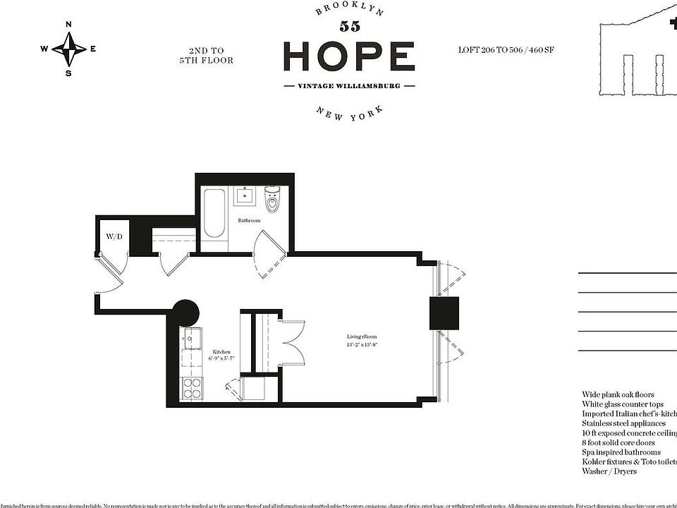 2nd image of 53 Hope St #206