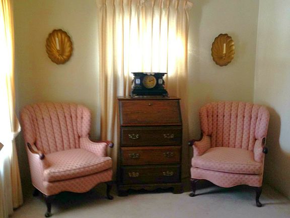 Front parlor room view