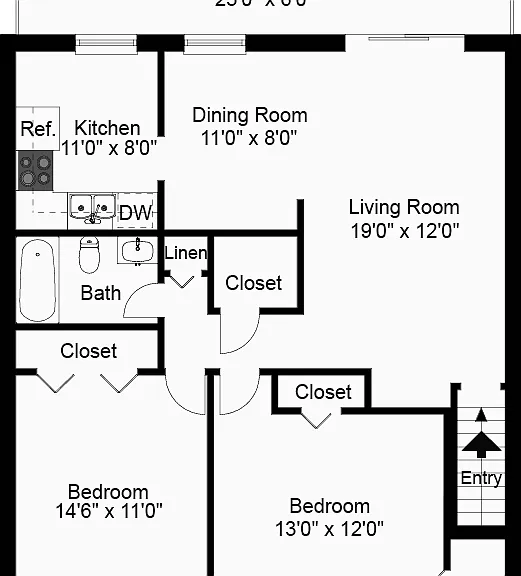 2 bedroom upper level 2 bedroom upper level
