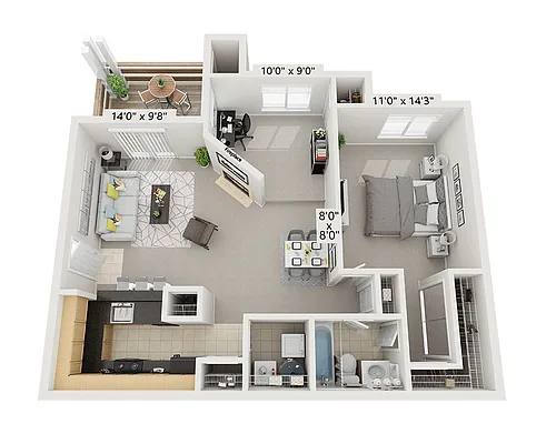 Floor plan Potomac