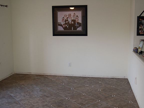 New tile flooring in entryway and front room 2011