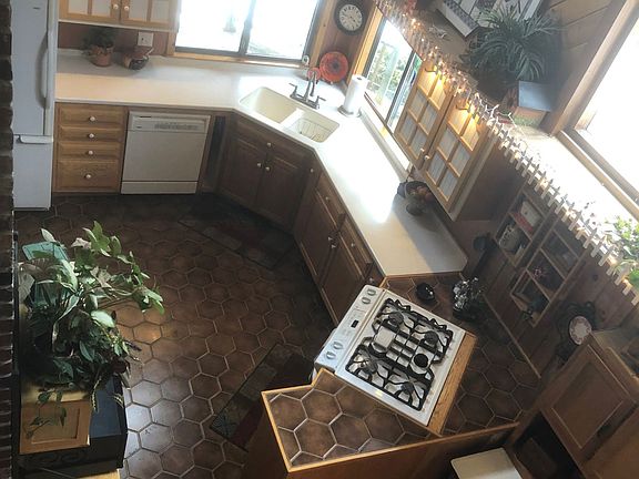 Kitchen, view from loft