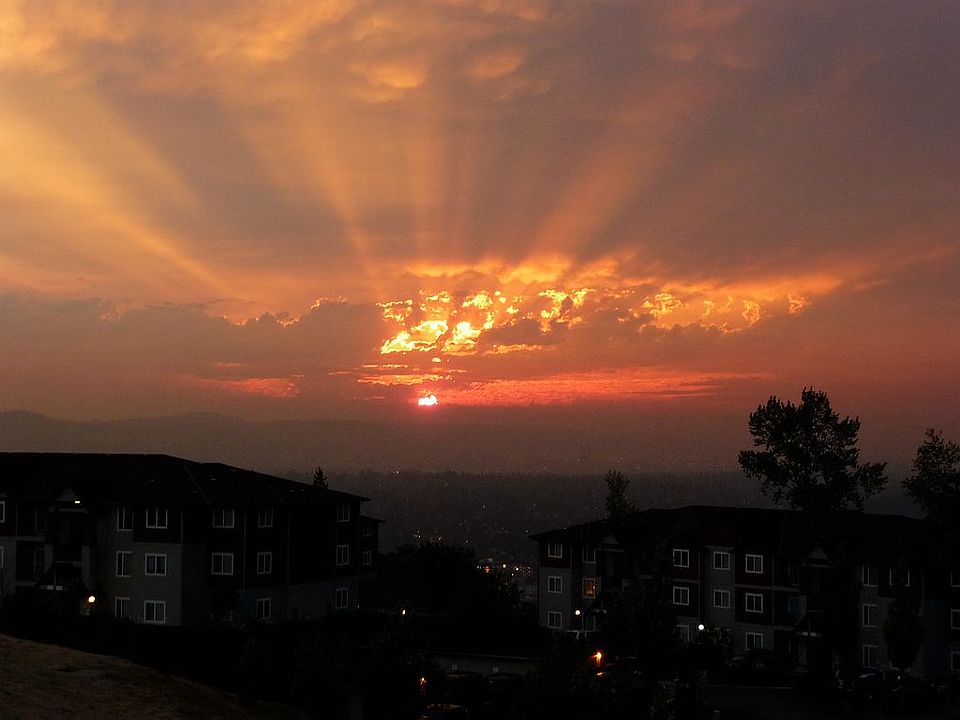 Sunset from deck