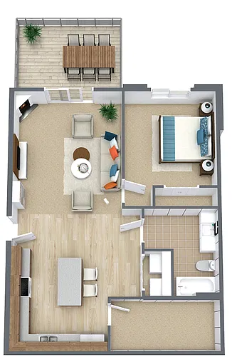 Floor plan Allen