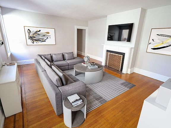 Living Room with Fireplace