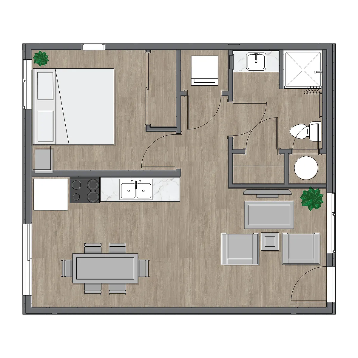 Floor plan Opal