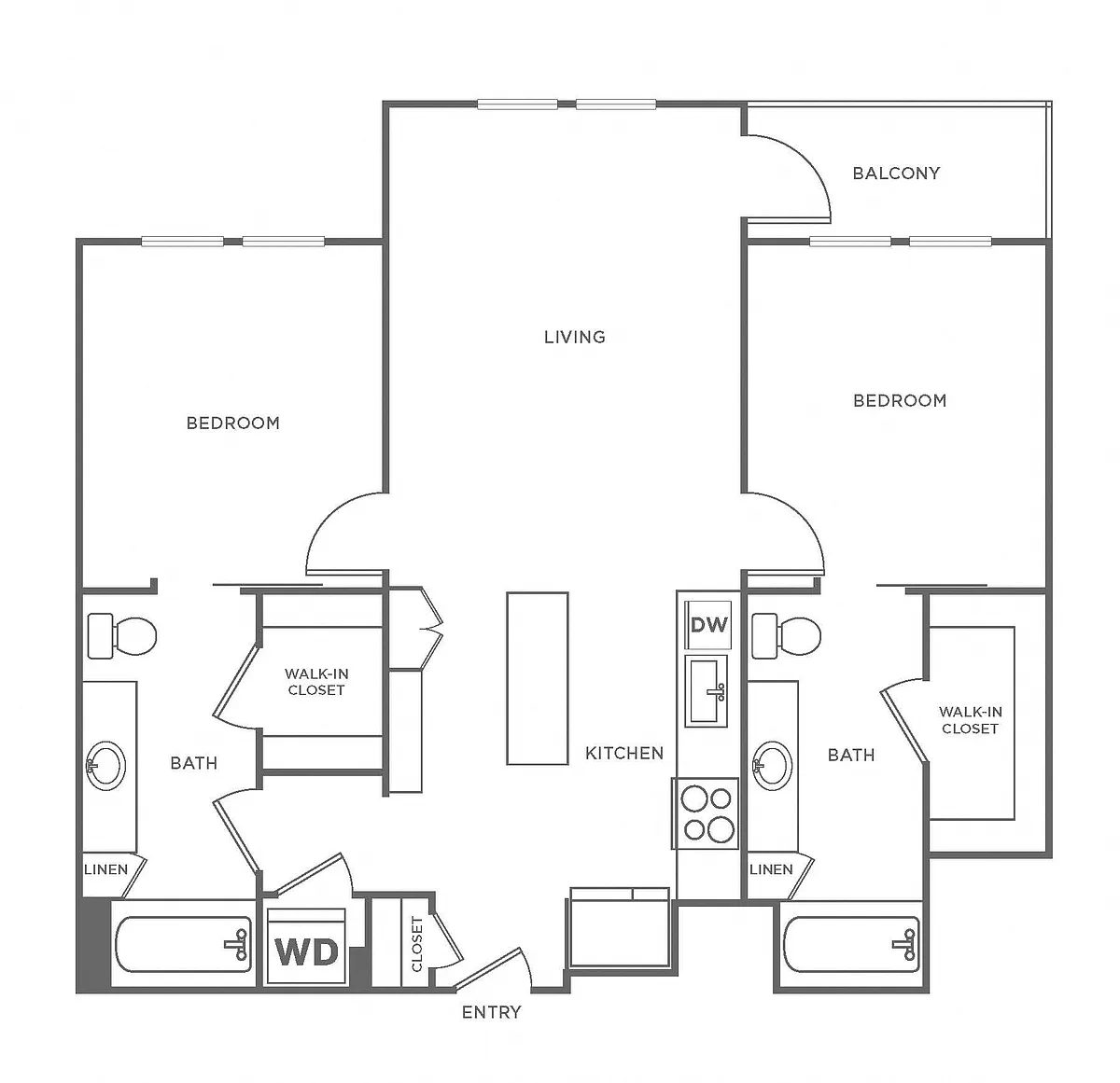 Floor plan B1