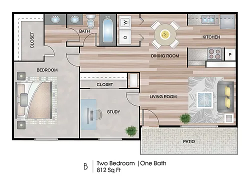 Floor plan B Classic