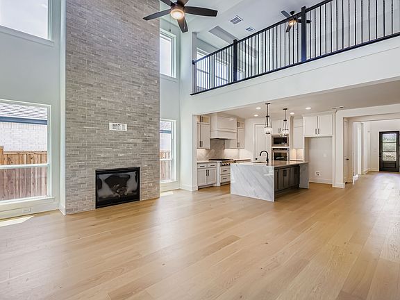 Plan 1136 Representative Image - Living Kitchen Entry 2nd Floor