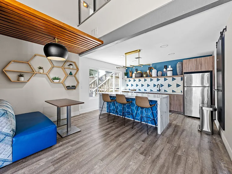 Community Kitchen in the Clubhouse at Veranda La Mesa in La Mesa, CA 91942