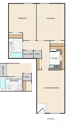 Floor plan The Delmarva