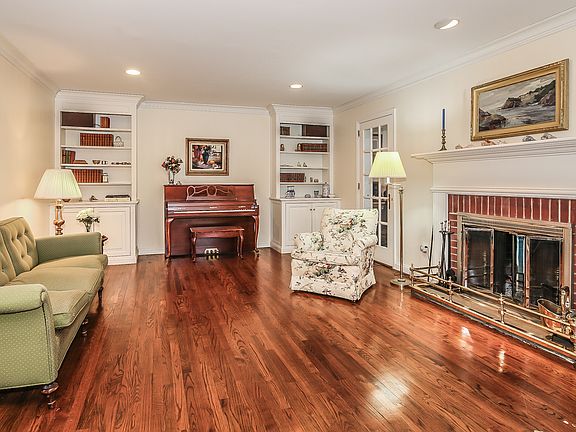 Living Room with Fireplace