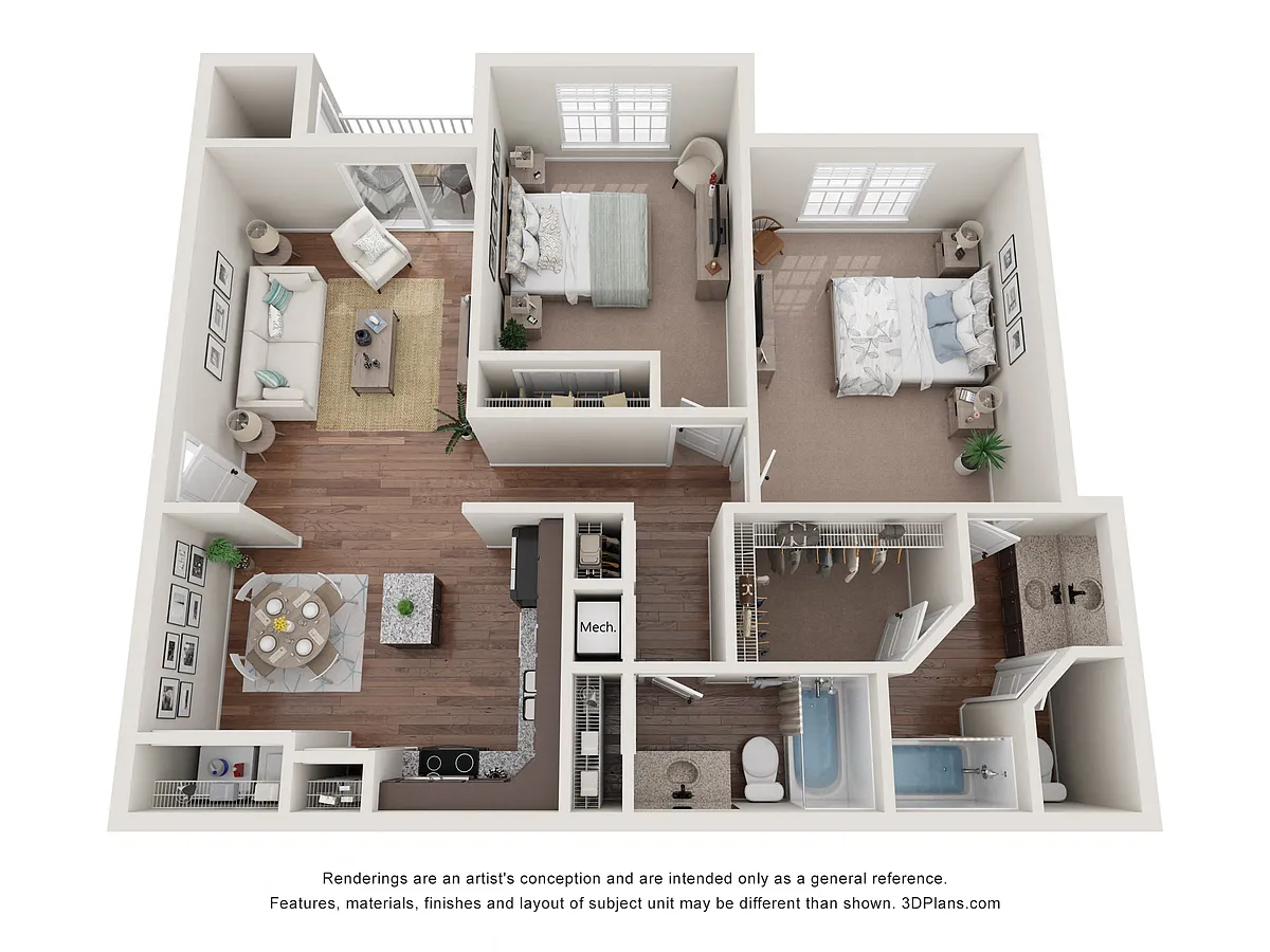 Floor plan Waverly