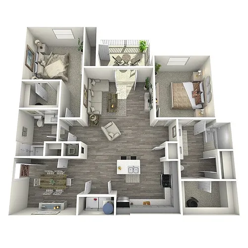 Floor plan B2A