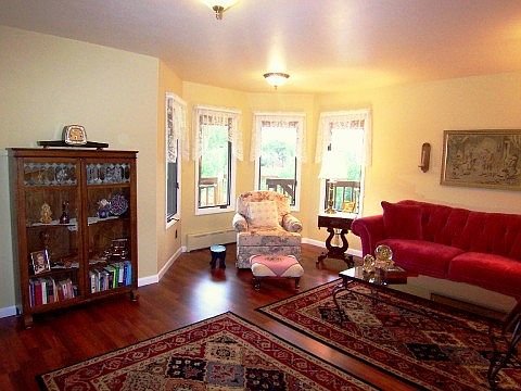 A Warm & Inviting Living Room...
