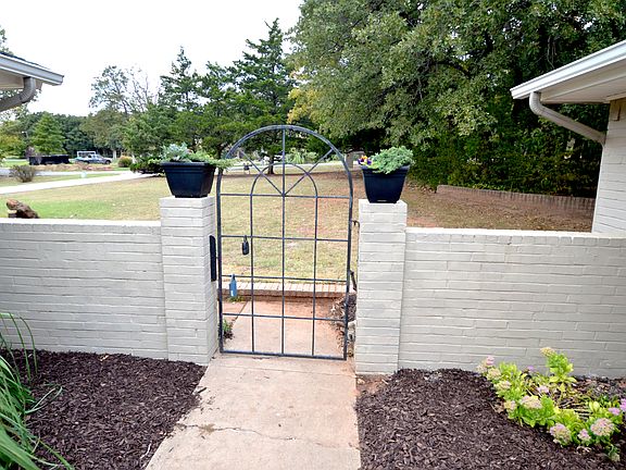 Courtyard and gate