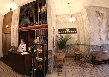 Coffee Shop in Building