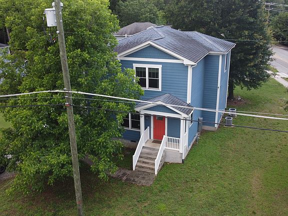 Aerial view of home
