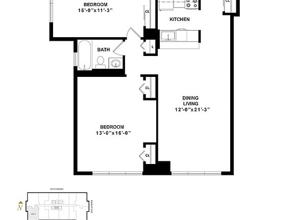 2nd image of 225 E 95th St #C19d