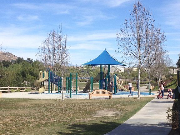 Playground next to the House